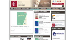 Desktop Screenshot of centroeinaudi.it